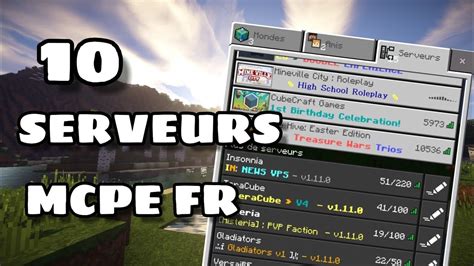 mcpe server list|serveur mcpe français.